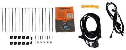 Memphis Audio MX14HDLIDKIT Harley Davidson OEM PlugnPlay 6x9 Saddle Bag Speakers [Open Box]