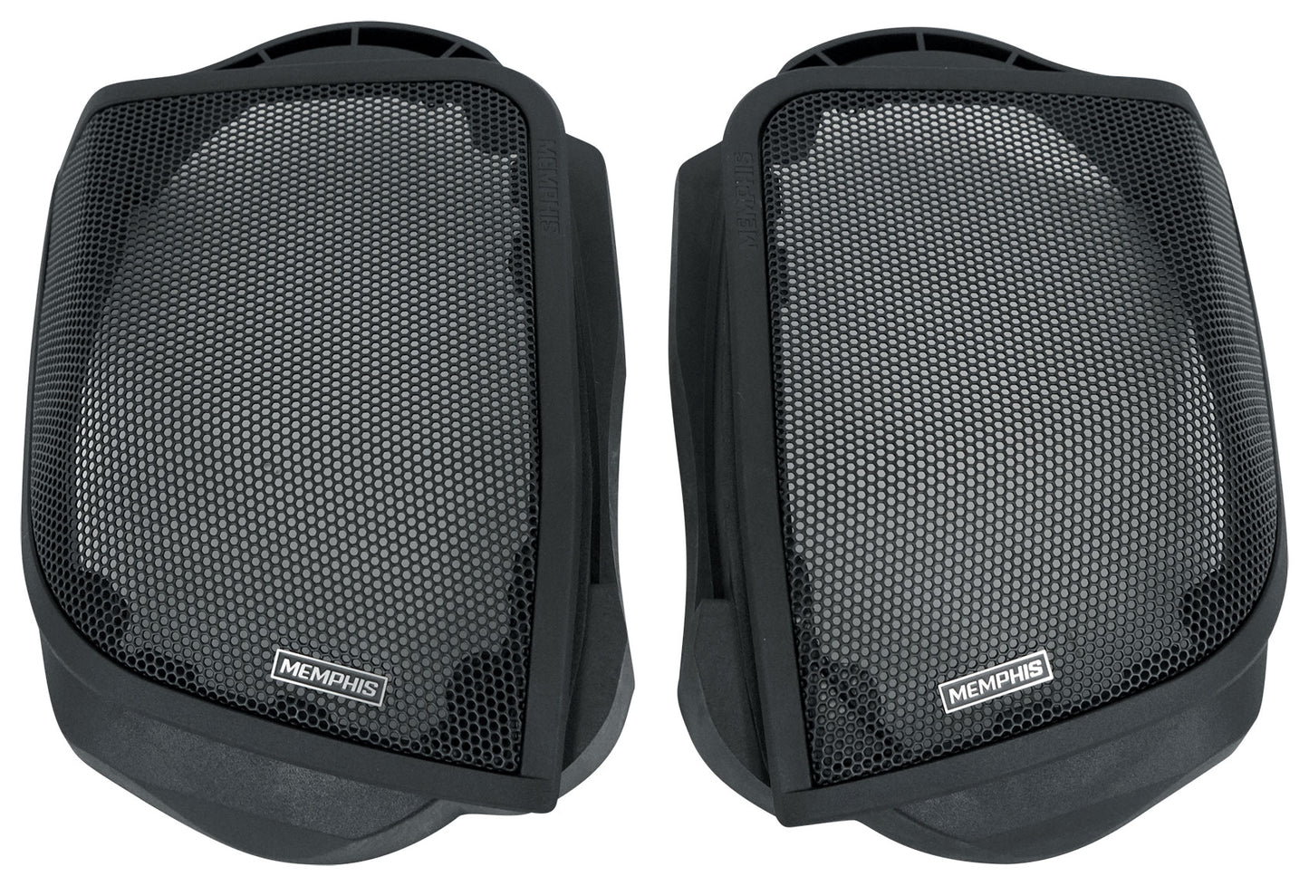 Memphis Audio MX14HDLIDKIT Harley Davidson OEM PlugnPlay 6x9 Saddle Bag Speakers [Open Box]