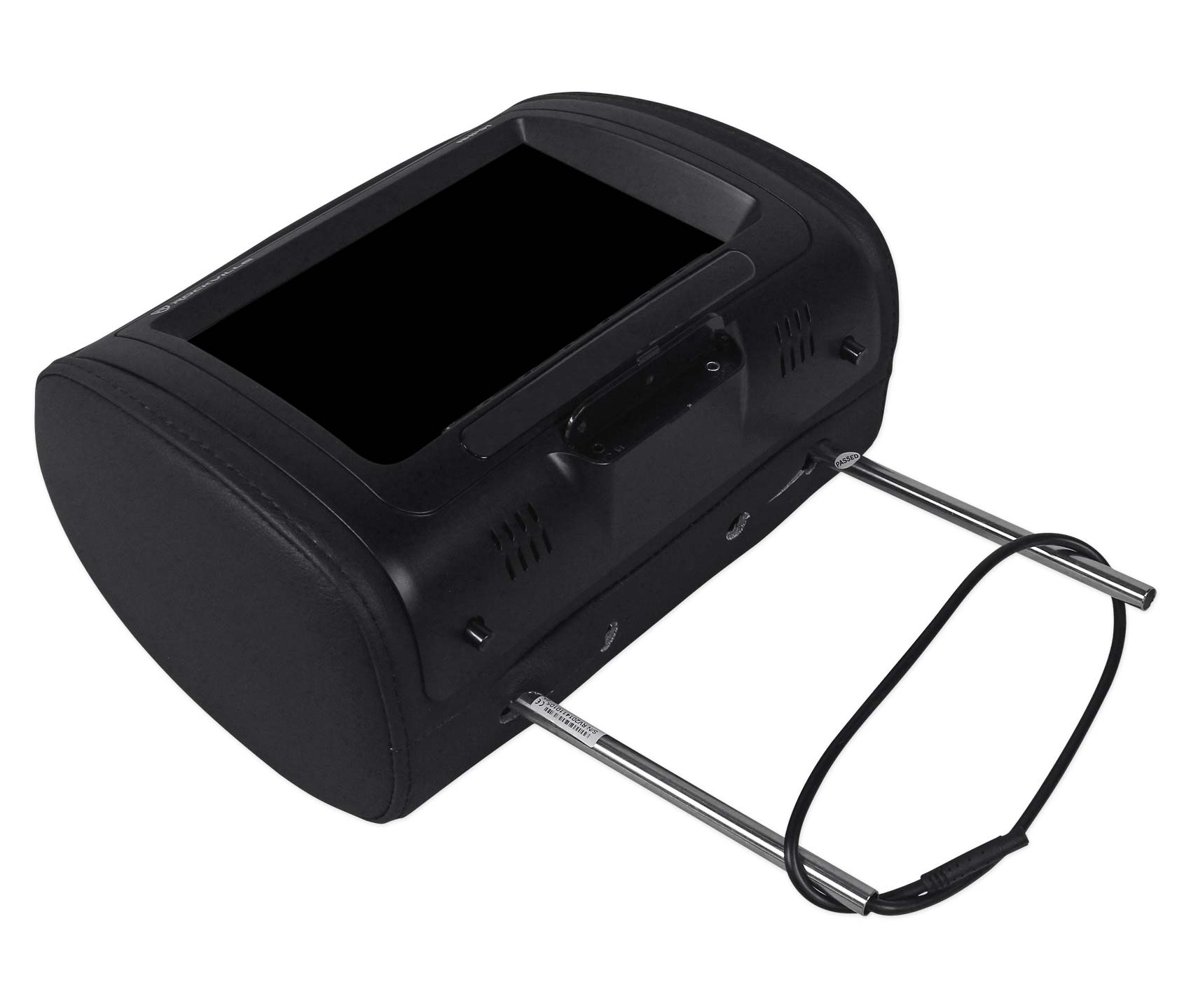 RHP91-BK Black Headrest Monitors + RFH3 IR Headphones 2-Pack Bundle