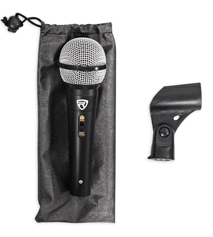RPG2X10/15 SILVER MIC (RPG2X10, RPG2X15) Microphone with a silver top includes Mic, Mic Cable, Mic Bag, Fuse, Mic Clip