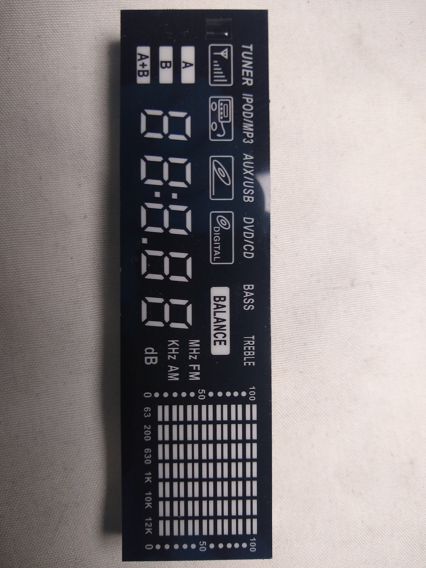 RPA60BT DISPLAY SCREEN