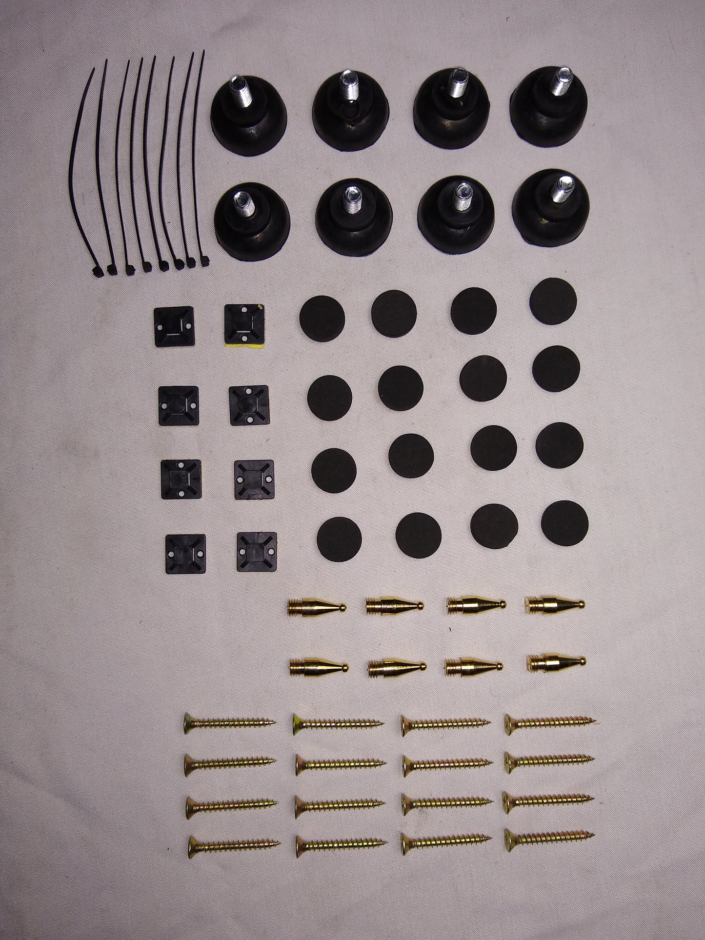 BOOKSHELF STAND INSTALLATION KIT RHT28, RHT28C, RHT8B, RHT8C, RHT8G, RHTSB, RHTSC, RHTSW
