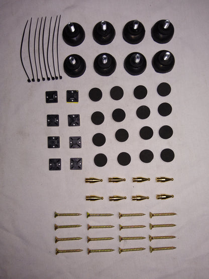 BOOKSHELF STAND INSTALLATION KIT RHT28, RHT28C, RHT8B, RHT8C, RHT8G, RHTSB, RHTSC, RHTSW