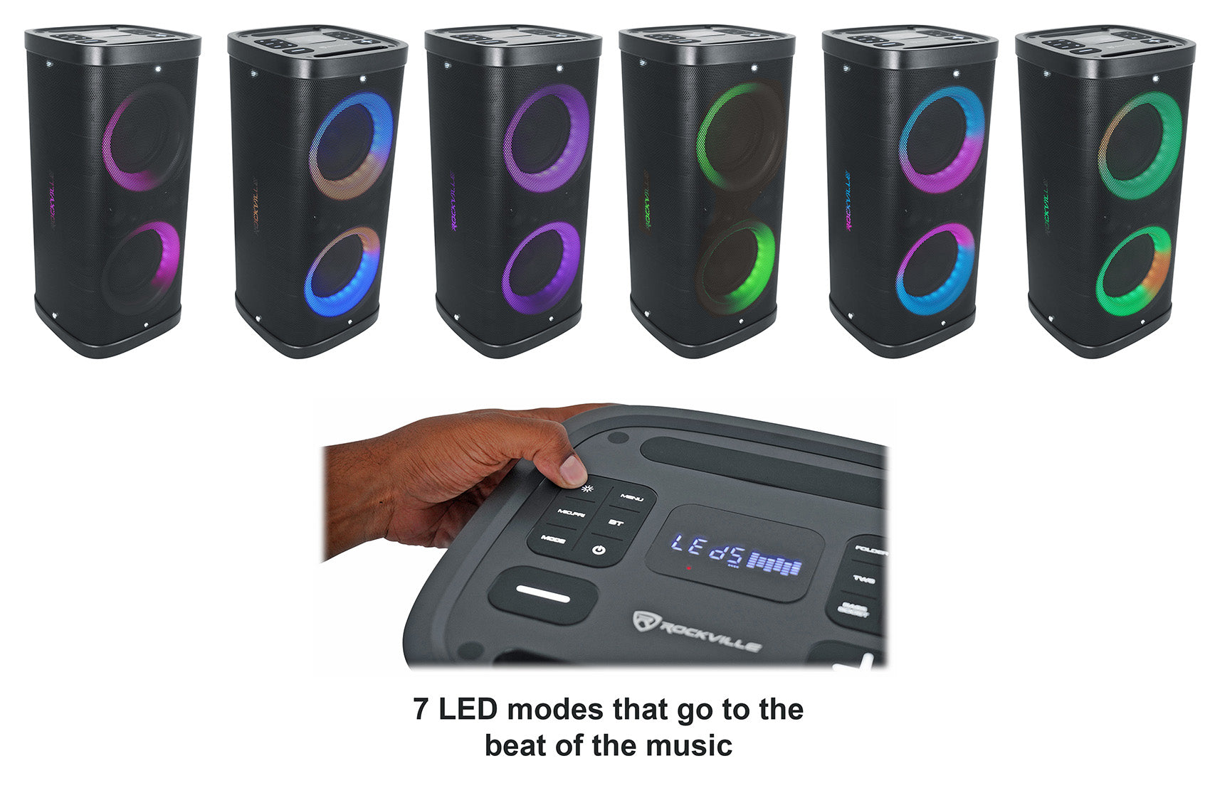 BASS PARTY 65 V2 Speaker + JBL Wireless Microphones Bundle