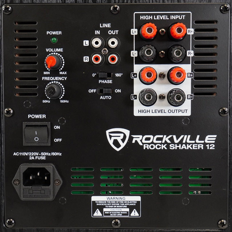 ROCK SHAKER 12 COMPLETE AMPLIFIER PLATE