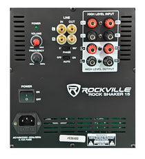 ROCK SHAKER 15 COMPLETE AMP PLATE