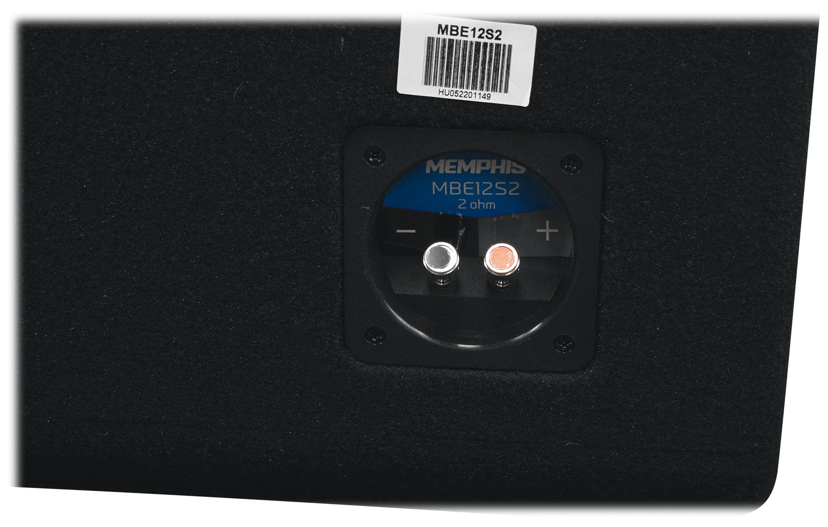 Memphis Audio MBE12S2 MB 12" 1000w Loaded Car Audio Subwoofer+Bluetooth Speaker