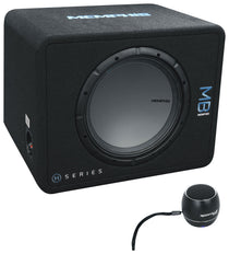 Memphis Audio MBE12S2 MB 12" 1000w Loaded Car Audio Subwoofer+Bluetooth Speaker