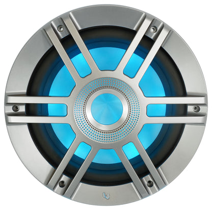 Infinity KAPPA 1050M 10" 900 Watt Marine Subwoofer w/ RGB Lighting+Speaker Wire