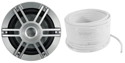 Infinity KAPPA 1050M 10" 900 Watt Marine Subwoofer w/ RGB Lighting+Speaker Wire