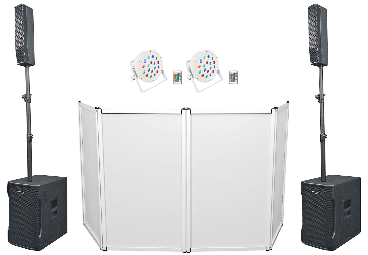 (2) TITAN COLUMN 12 DJ PACKAGE 2