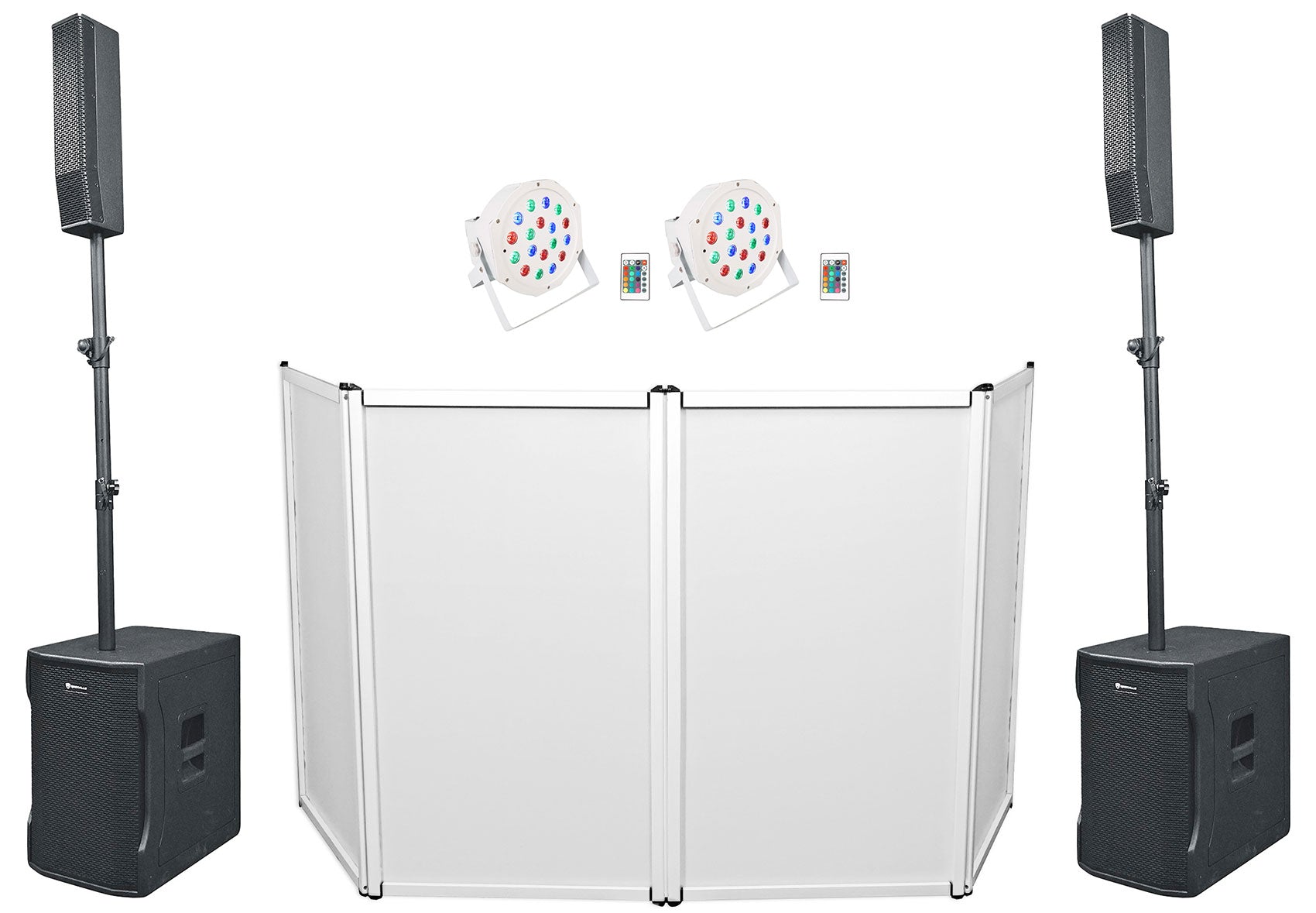 (2) TITAN COLUMN 12 DJ PACKAGE 2