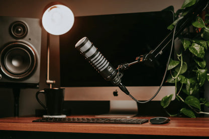 RMC-XLR Microphone + 512-BBA Boom Arm Bundle