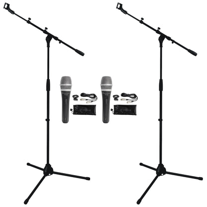 RMP‑XLR 2-Pack + Tripod Boom Stands 2-Pack Bundle