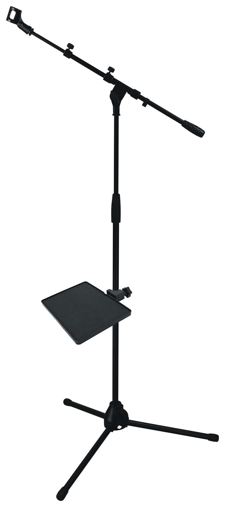 RVMIC1 V2 Tripod Mic Stand + MTRAY Clamp-On Utility Tray Bundle