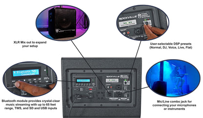 TITAN ARRAY SYSTEM + VHF Wireless Mics Bundle