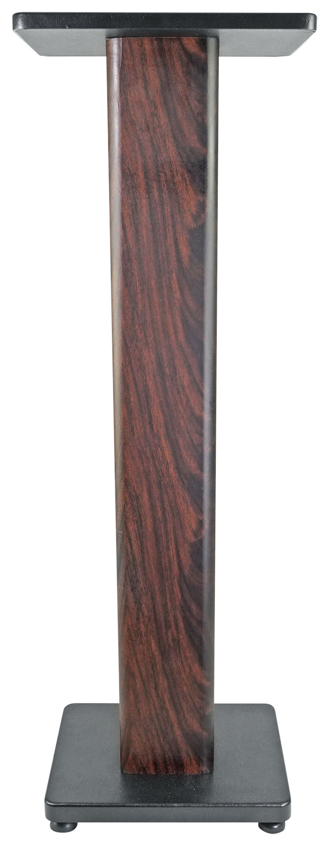 FLX Dark Wood + RHTSD Dark Wood Speaker Stands Bundle