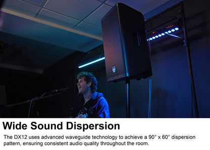 DX12 2-Pack + Tripod Stands & XLR Cables Bundle