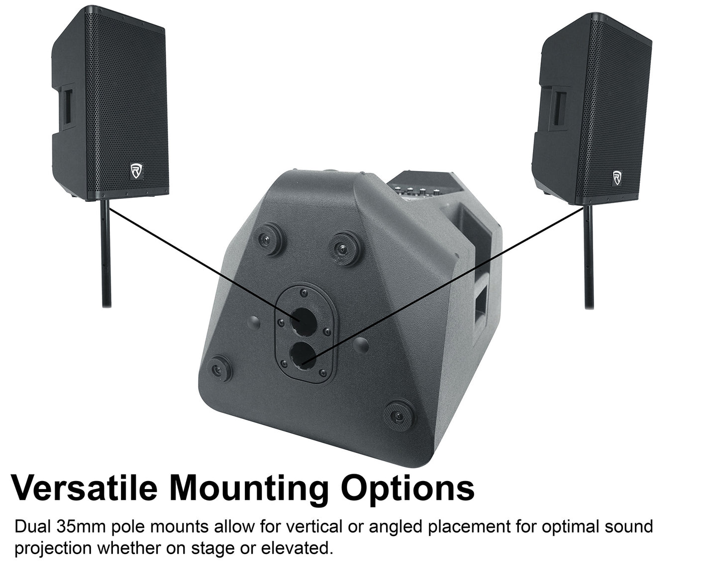 DX12 2-Pack + Tripod Stands & XLR Cables Bundle