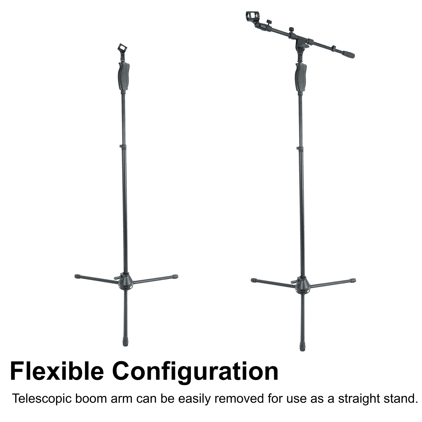 RVMIC3 V2 Mic Stand + iStand 44 Mount + RMC‑XLR Microphone Bundle