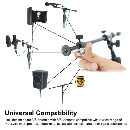 RVMIC3 V2 Mic Stand + IPS55 Smartphone Mount Bundle
