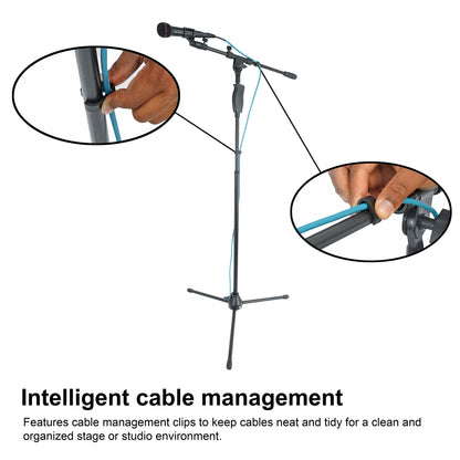 RVMIC3 V2 Mic Stand + RockShock Shock Mount Bundle