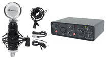 R-TRACK SOLO USB-C Audio Interface + RCM03 Condenser Microphone Bundle