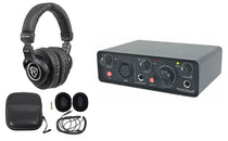 R‑TRACK SOLO USB‑C Interface + PRO‑M50 Headphones Bundle