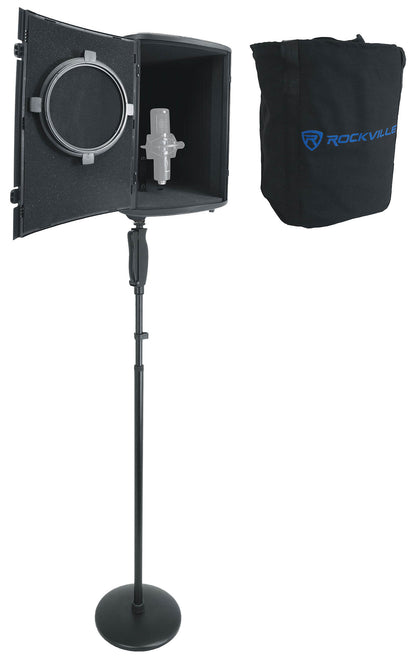 ISOBOX + RVMIC4 Round-Base Mic Stand Bundle