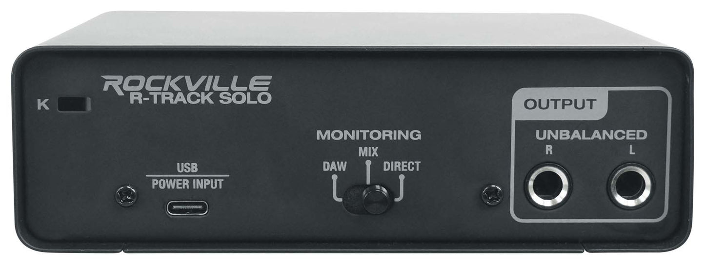 R-TRACK SOLO + RCM03 + PRO-M50 + DMS40 Bundle