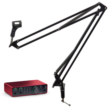 Focusrite Scarlett 2i2 4th Gen Studio Recording Audio Interface w/Boom+Software