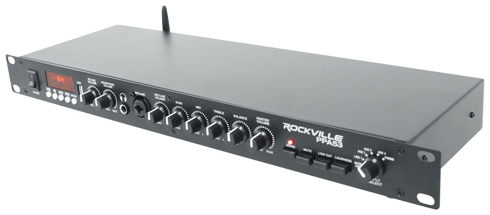 PPA53 Preamp + XLR Mic Cable 3-Pack Bundle