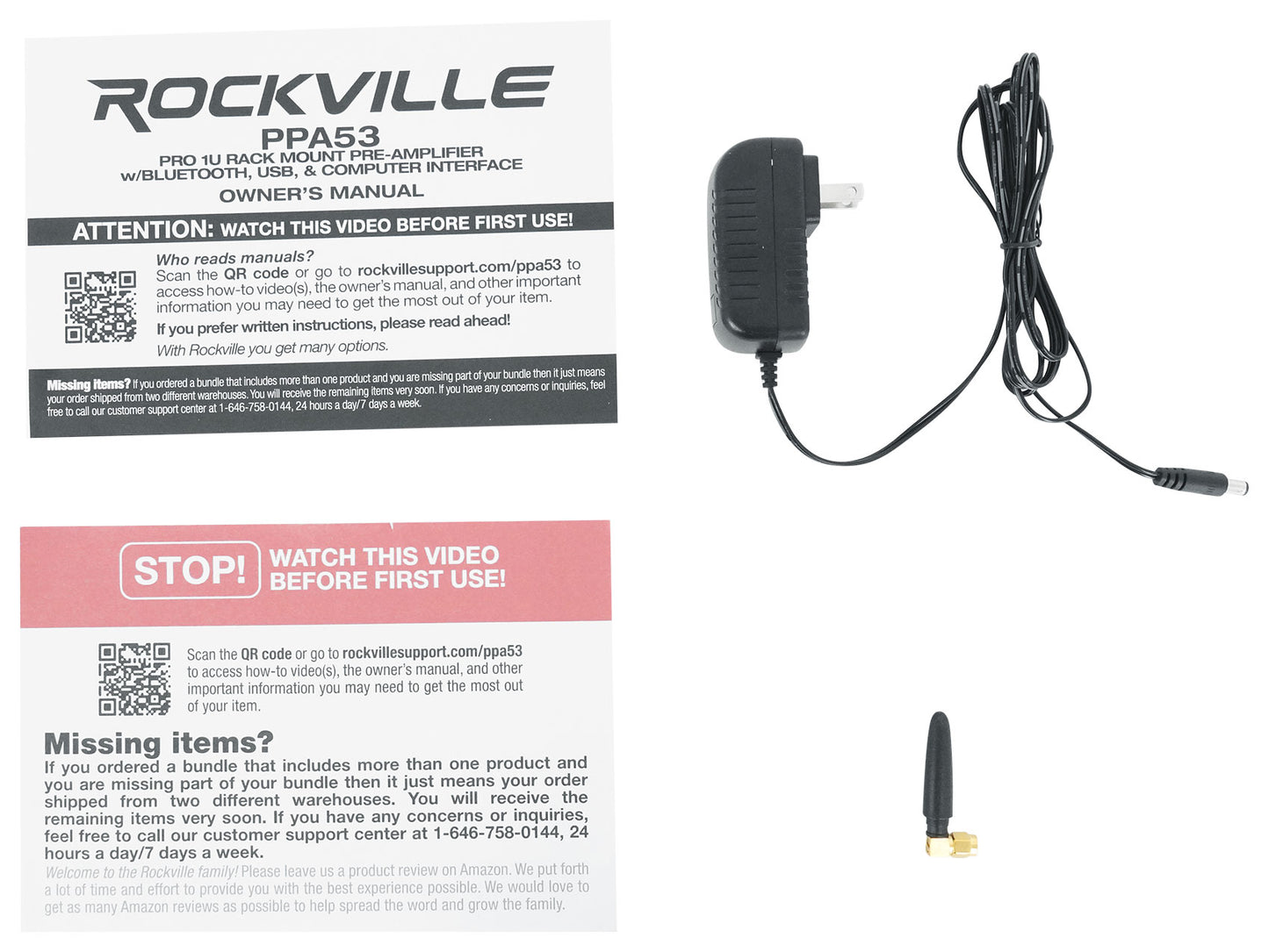 PPA53 Preamp + XLR Mic Cable 3-Pack Bundle