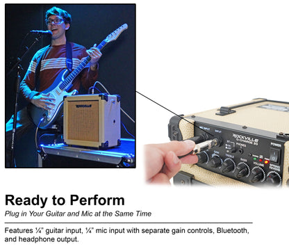 G-CHARGE 20 Beige + RMC-XLR Microphone Bundle