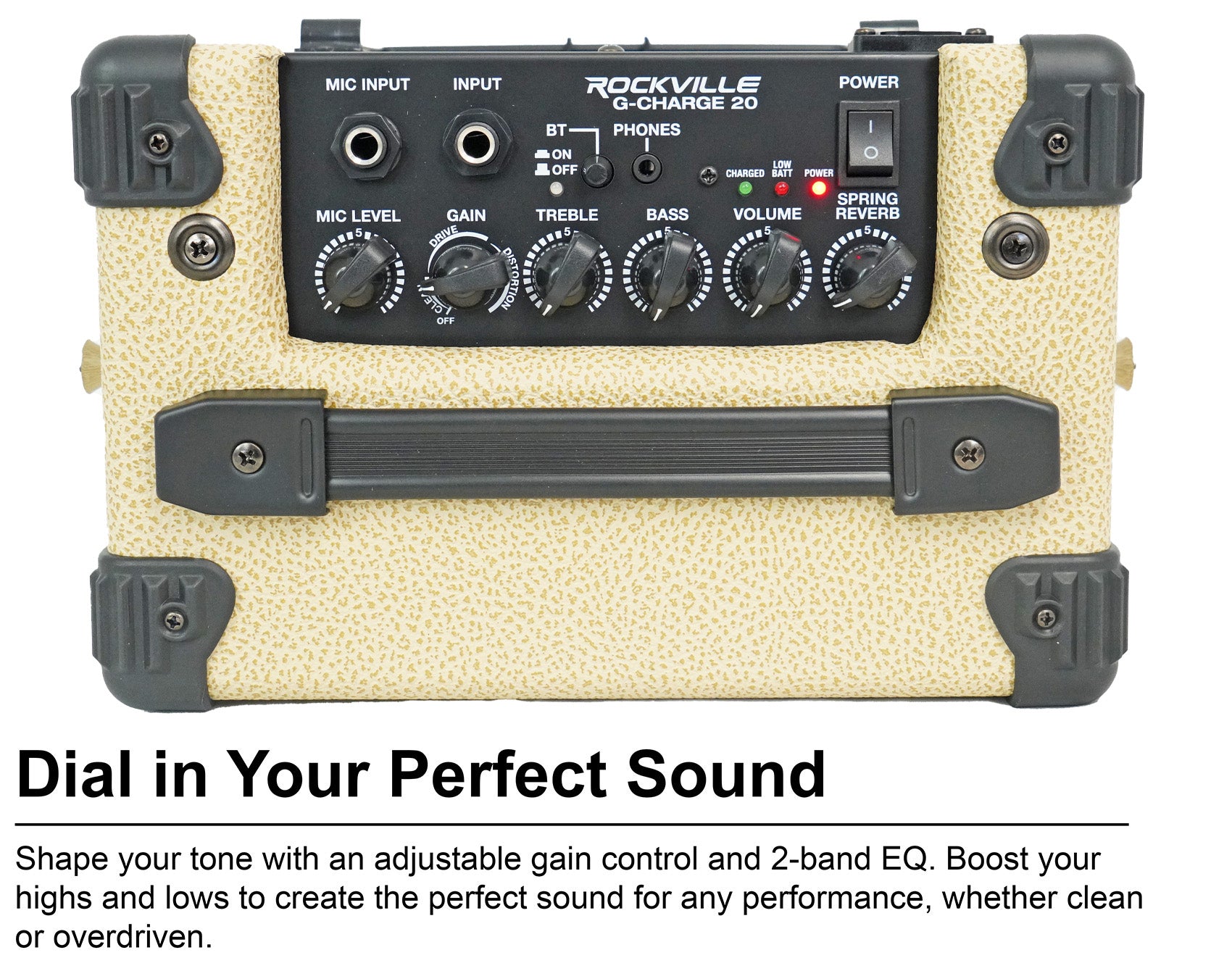 G-CHARGE 20 Beige + RMC-XLR Microphone Bundle