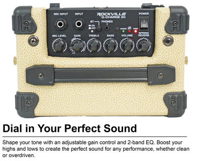 G-CHARGE 20 Beige + RMC-XLR Microphone Bundle