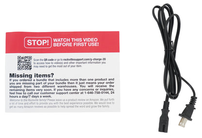 G-CHARGE 20 Beige + RMC-XLR Microphone Bundle