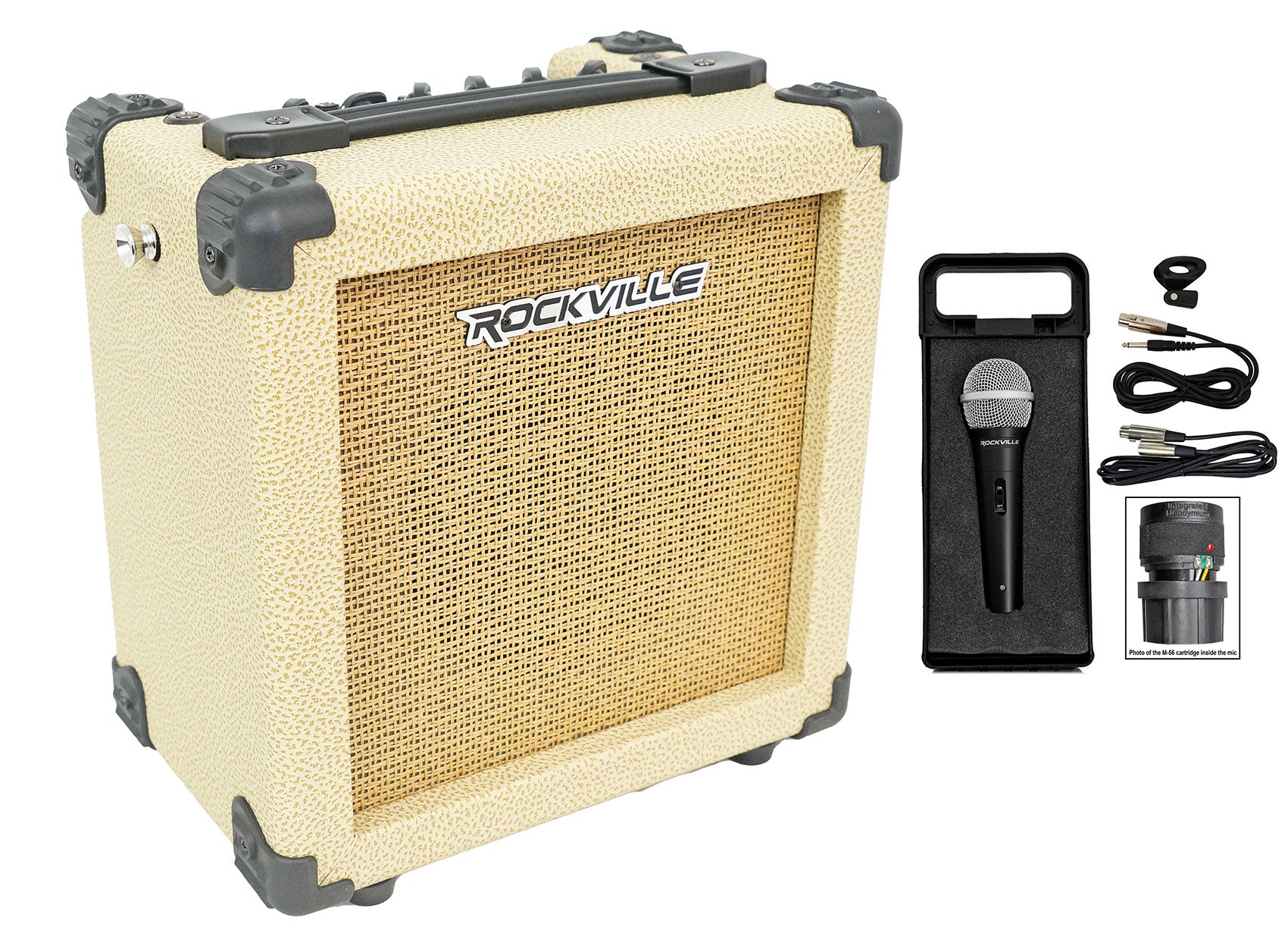 G-CHARGE 20 Beige + RMC-XLR Microphone Bundle