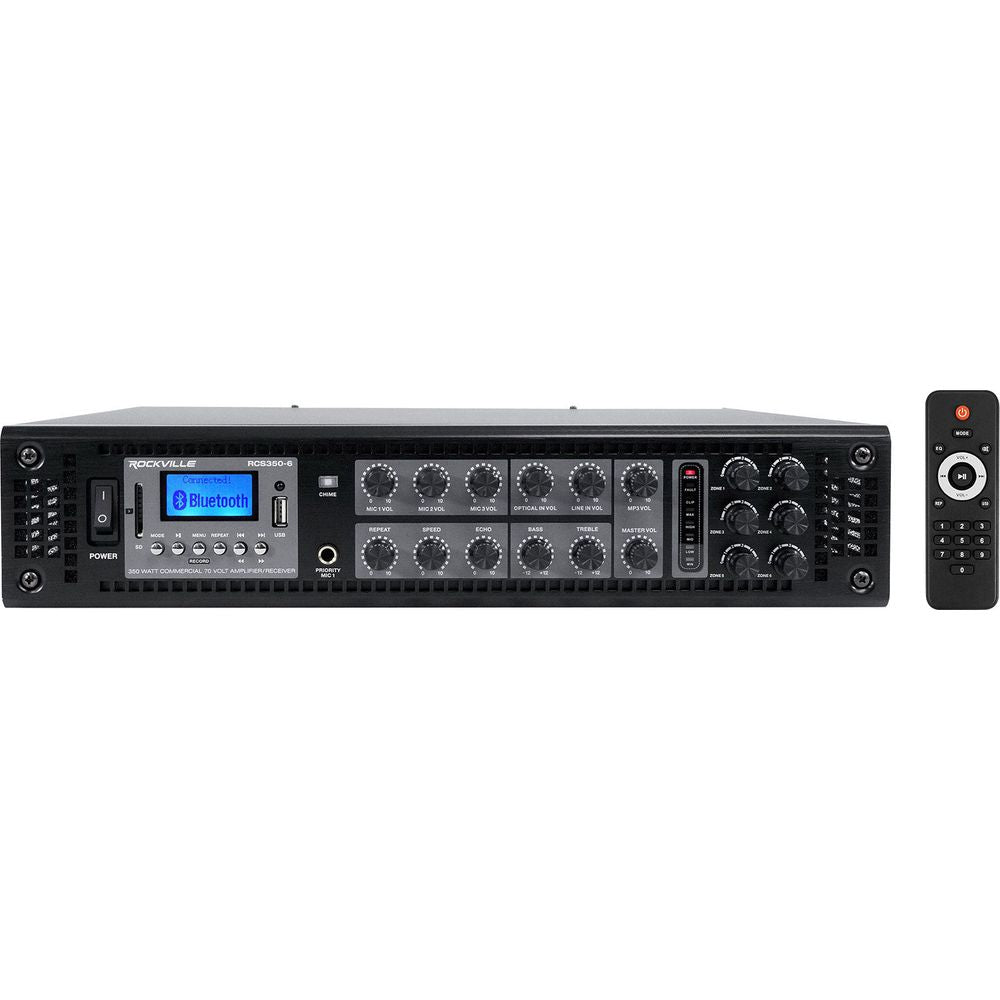 JBL Control 12C/T 10-Pack + RCS350-6 Amplifier Bundle