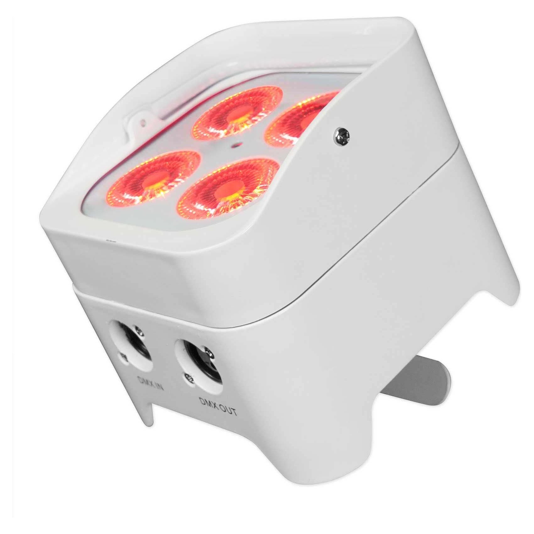 BEST PAR 50 White 10-Pack + ROCKFORCE W2 Controller Bundle