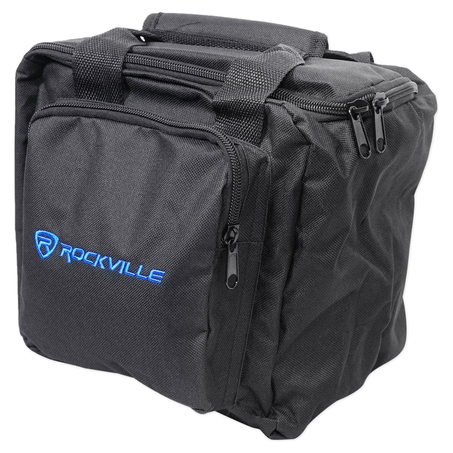 RockPAR50 Black 10-Pack + DMX Cables & Travel Bags Bundle