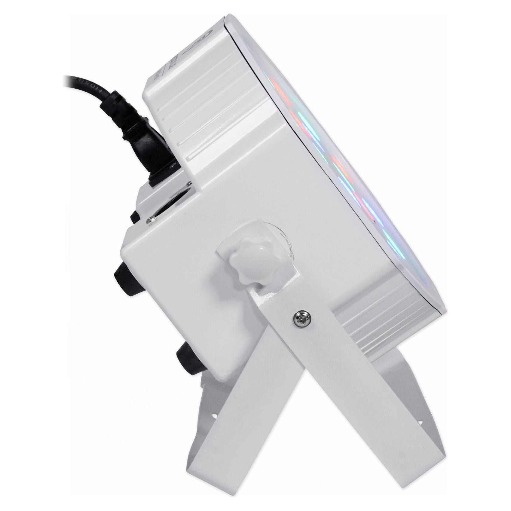 RockPAR50 White 10-Pack + DMX Cables Bundle