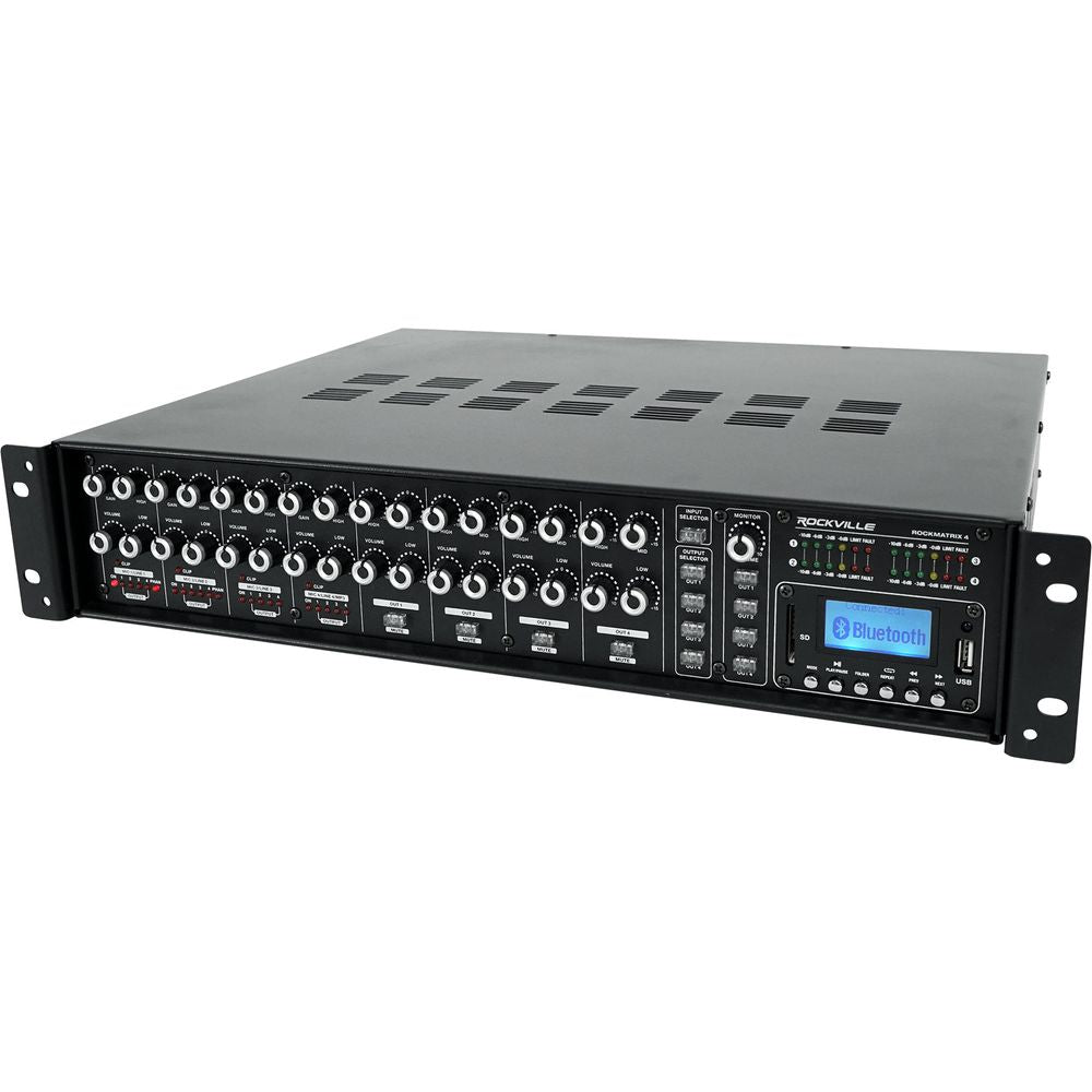 ROCK MATRIX 4 + WET‑7020B Black 12-Pack Bundle