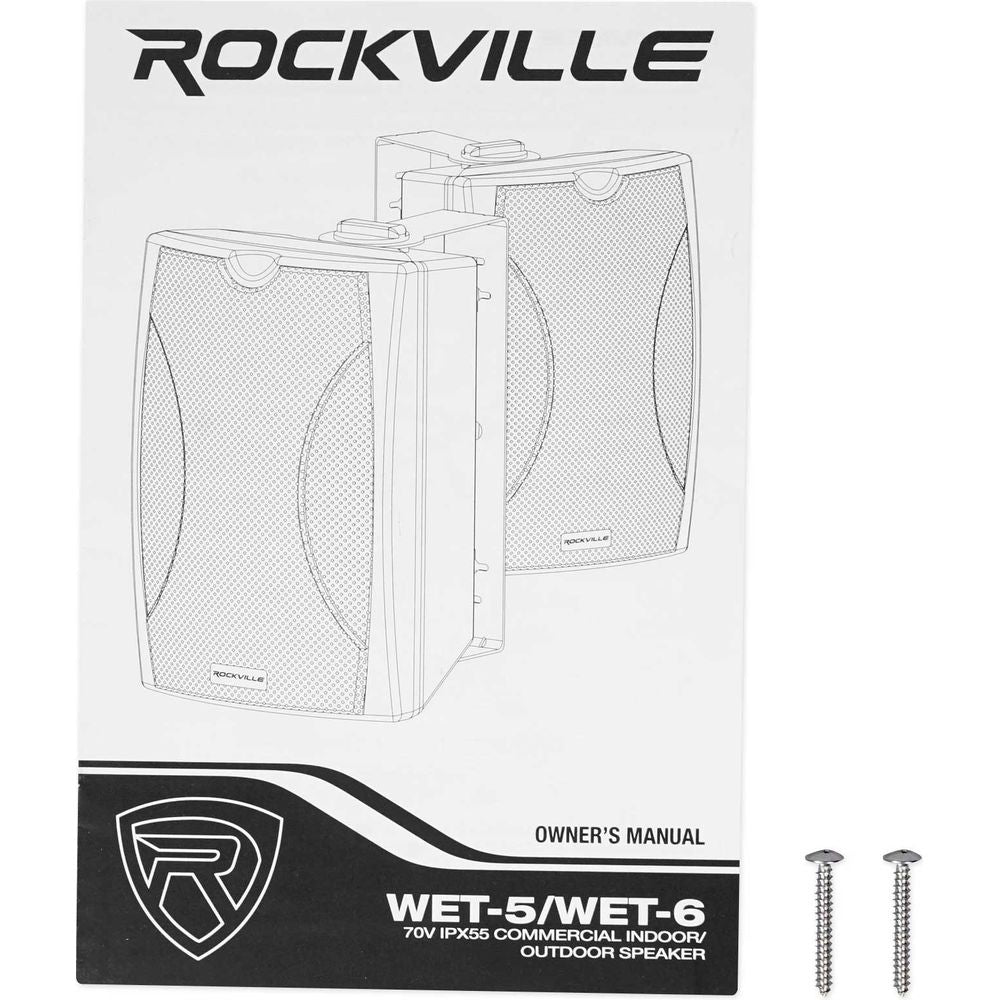 WET-6 Black 12-Pack + RCS350-6 Amplifier Bundle