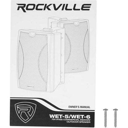 WET-6 Black 12-Pack + RCS350-6 Amplifier Bundle