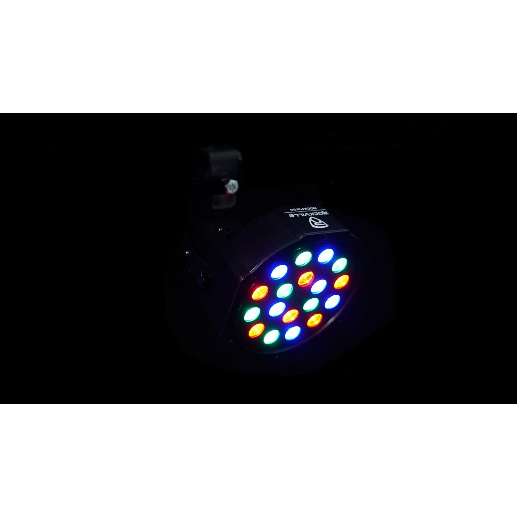 (12) FARENHEIT FHB-118 LED RGB DMX LED PAR Can Wash Lights+(12) Cables+Bags