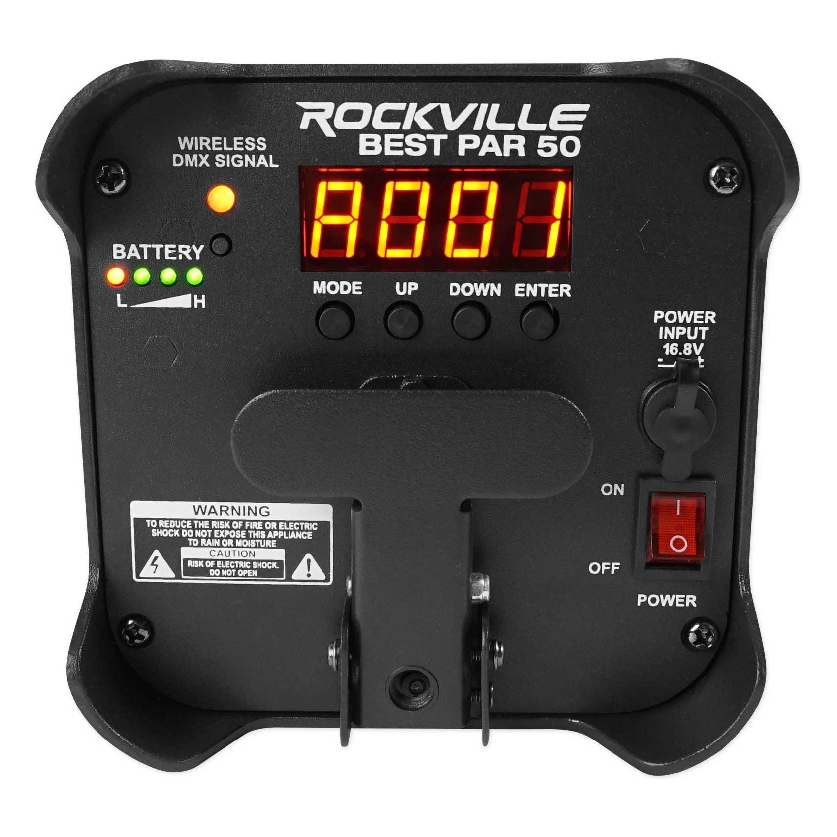 BEST PAR 50 12-Pack + ROCKFORCE W2 DMX Controller Bundle
