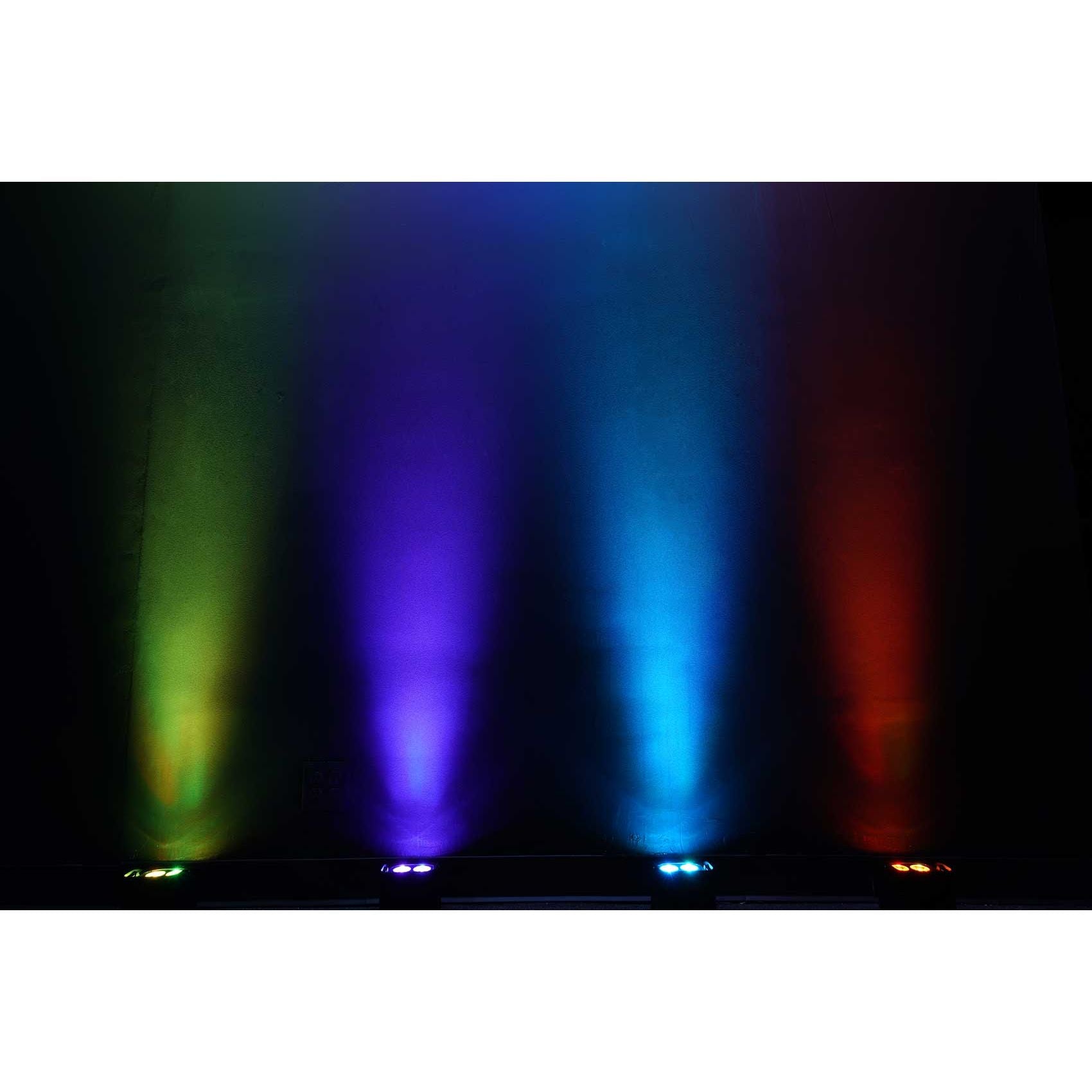 BEST PAR 50 12-Pack + ROCKFORCE W4 DMX Controller Bundle