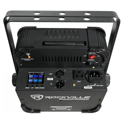BEST PAR 60 12-Pack + ROCKFORCE W2 DMX Controller Bundle