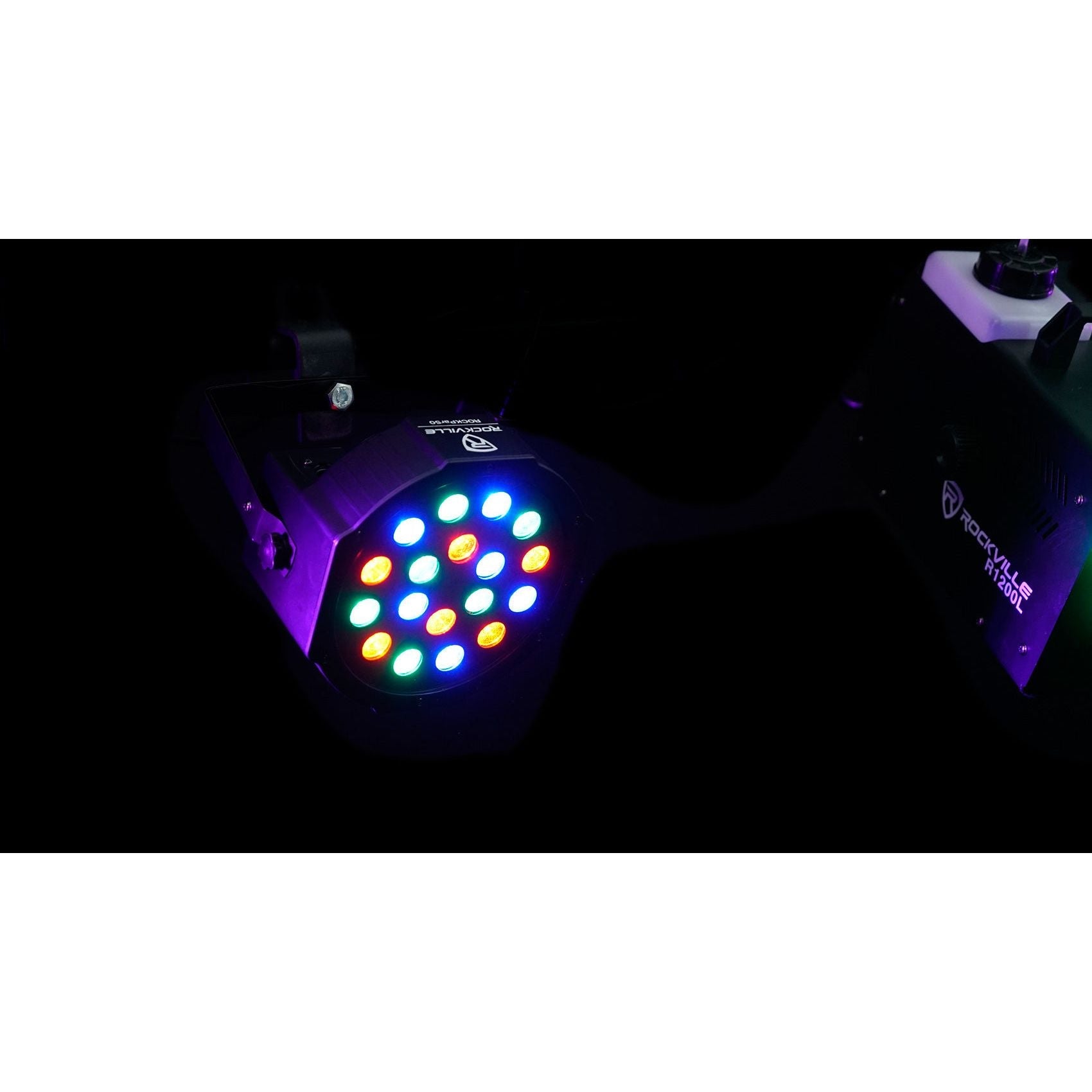 RockPAR50 LED RGB 12-Pack + DMX Cable Bundle